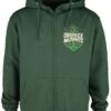 "Anchor Admat Green" Hooded Zip Dark Green By Dropkick Murphys 1 "Anchor Admat Green" Hooded Zip Dark Green By Dropkick Murphys -Men Fashion Clothing Store 457297a