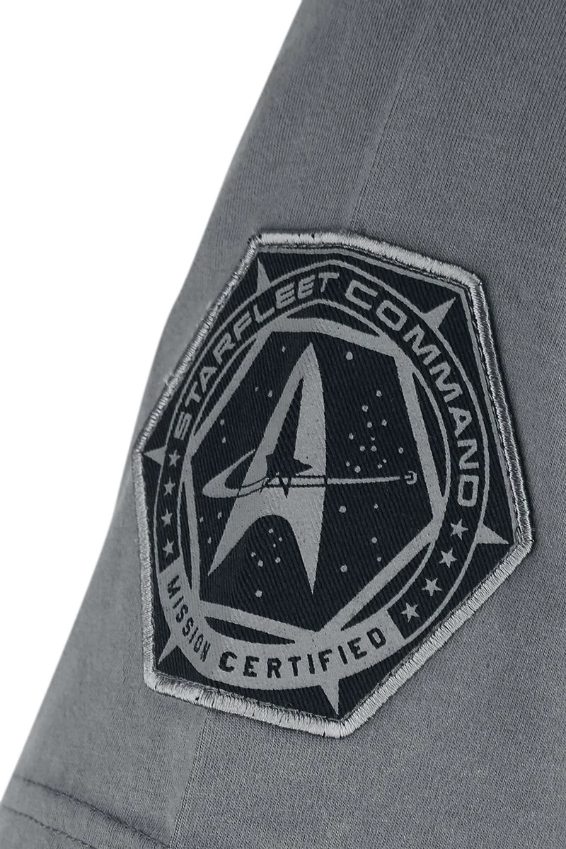 "U.S.S. Enterprise" T-Shirt Black-grey By Star Trek 6 "U.S.S. Enterprise" T-Shirt Black-grey By Star Trek - Image 4