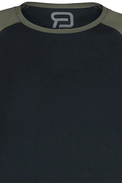 "Long Raglan Road" Long-sleeve Shirt Black-olive By RED By EMP 5 "Long Raglan Road" Long-sleeve Shirt Black-olive By RED By EMP - Image 3