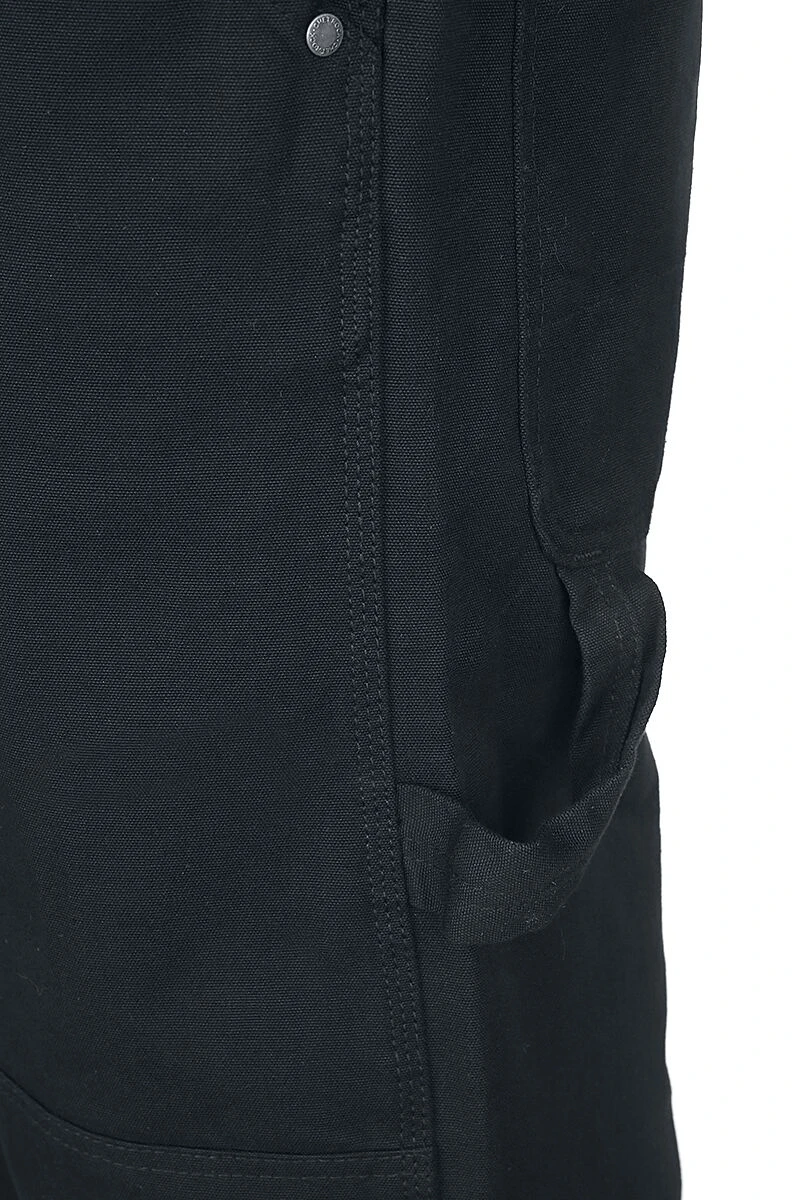 "Stan Workwear Dungaree" Dungarees Black By Chet Rock 6 "Stan Workwear Dungaree" Dungarees Black By Chet Rock - Image 4