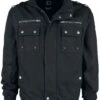 "Lennox Jacket" Between-seasons Jacket Black By Brandit -Men Fashion Clothing Store 463512a
