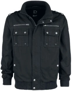 "Lennox Jacket" Between-seasons Jacket Black By Brandit