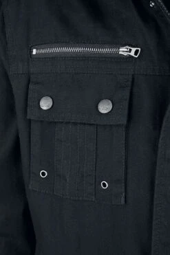 "Lennox Jacket" Between-seasons Jacket Black By Brandit -Men Fashion Clothing Store 463512d