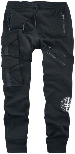 "Nero Pants" Tracksuit Trousers Black By Heartless