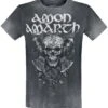 "Carved Skull" T-Shirt Dark Grey By Amon Amarth -Men Fashion Clothing Store 470093a