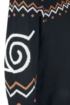 "Sign" Christmas Jumper Black By Naruto -Men Fashion Clothing Store 470238d