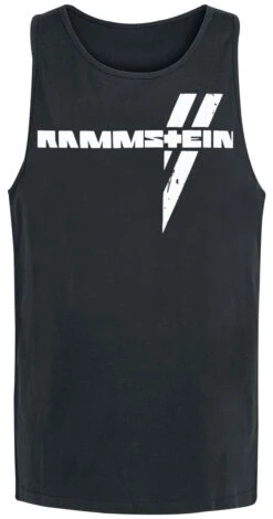 "Rammstein" Tanktop Black By Rammstein