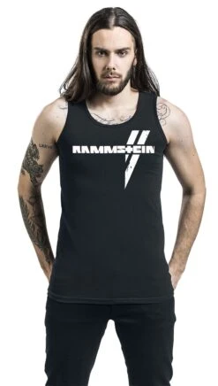 "Rammstein" Tanktop Black By Rammstein 10 "Rammstein" Tanktop Black By Rammstein -Men Fashion Clothing Store 470380wa