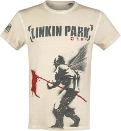 "Hybrid Theory" T-Shirt Off White By Linkin Park