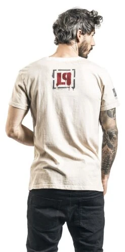 "Hybrid Theory" T-Shirt Off White By Linkin Park 11 "Hybrid Theory" T-Shirt Off White By Linkin Park -Men Fashion Clothing Store 471466wb
