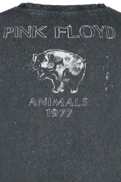 "Animals" T-Shirt Charcoal By Pink Floyd 9 "Animals" T-Shirt Charcoal By Pink Floyd -Men Fashion Clothing Store 472920d
