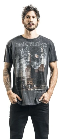 "Animals" T-Shirt Charcoal By Pink Floyd 10 "Animals" T-Shirt Charcoal By Pink Floyd -Men Fashion Clothing Store 472920wa