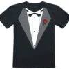 "Fun Shirt Kids - Vito’s Tuxedo" T-Shirt Black