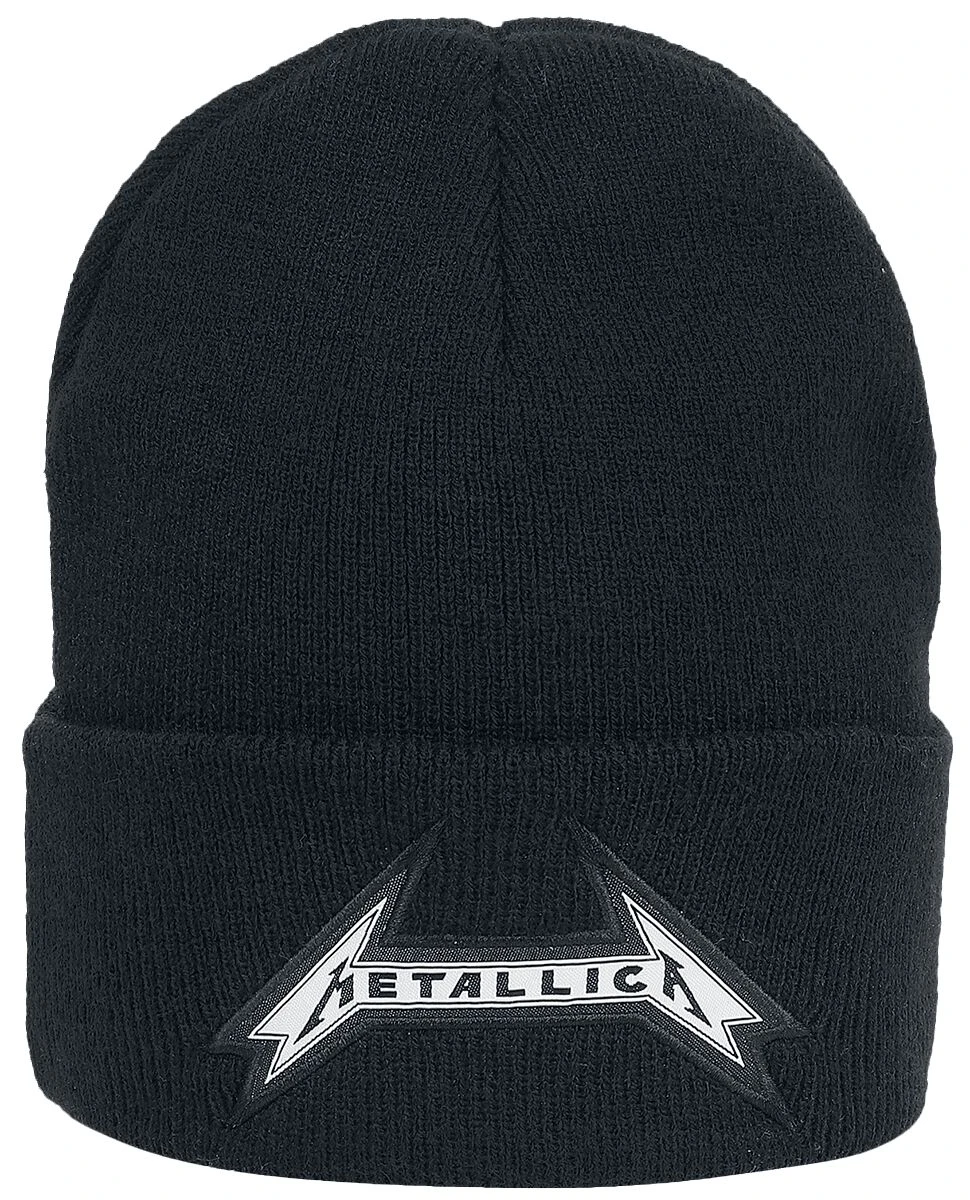 "First Logo - Beanie" Beanie Black By Metallica 4 "First Logo - Beanie" Beanie Black By Metallica - Image 2