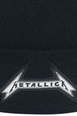 "First Logo - Beanie" Beanie Black By Metallica 9 "First Logo - Beanie" Beanie Black By Metallica -Men Fashion Clothing Store 475358d