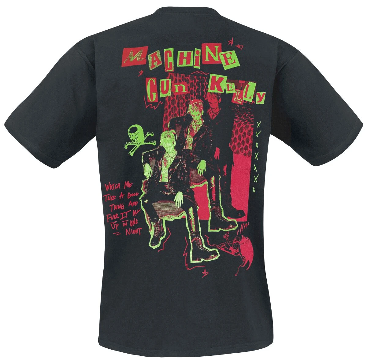 "Something's Wrong With Me" T-Shirt Black By Machine Gun Kelly 4 "Something's Wrong With Me" T-Shirt Black By Machine Gun Kelly - Image 2