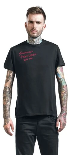 "Something's Wrong With Me" T-Shirt Black By Machine Gun Kelly 10 "Something's Wrong With Me" T-Shirt Black By Machine Gun Kelly -Men Fashion Clothing Store 476133wa