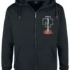 "Sonne" Hooded Zip Black By Rammstein