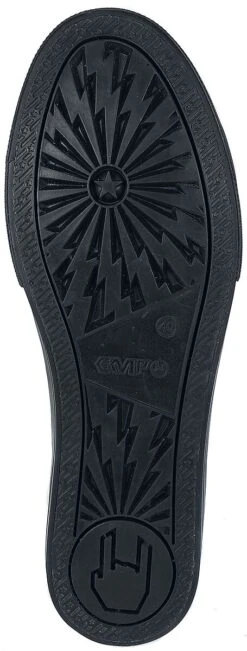 "Red Sneakers With Rockhand Print" Sneakers High Red By EMP Basic Collection 12 "Red Sneakers With Rockhand Print" Sneakers High Red By EMP Basic Collection -Men Fashion Clothing Store 478241a5