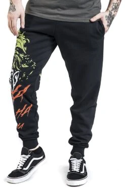 "The Joker - Laughing" Tracksuit Trousers Black By Batman -Men Fashion Clothing Store 480353wa