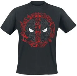 "Scribble" T-Shirt Black By Deadpool
