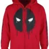 "Deadpool - Logo" Hooded Zip Red By Deadpool 1 "Deadpool - Logo" Hooded Zip Red By Deadpool -Men Fashion Clothing Store 480564a