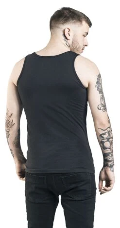"Skull" Tanktop Black By The Punisher -Men Fashion Clothing Store 481297wb