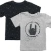 "Set Of Two Kids’ Black/grey T-shirts" T-Shirt Black-grey By EMP Stage Collection 2 "Set Of Two Kids’ Black/grey T-shirts" T-Shirt Black-grey By EMP Stage Collection -Men Fashion Clothing Store 482441a