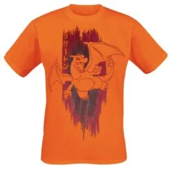 "Charizard" T-Shirt Orange By Pokémon