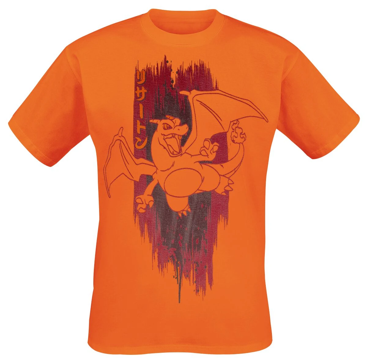 "Charizard" T-Shirt Orange By Pokémon 3 "Charizard" T-Shirt Orange By Pokémon