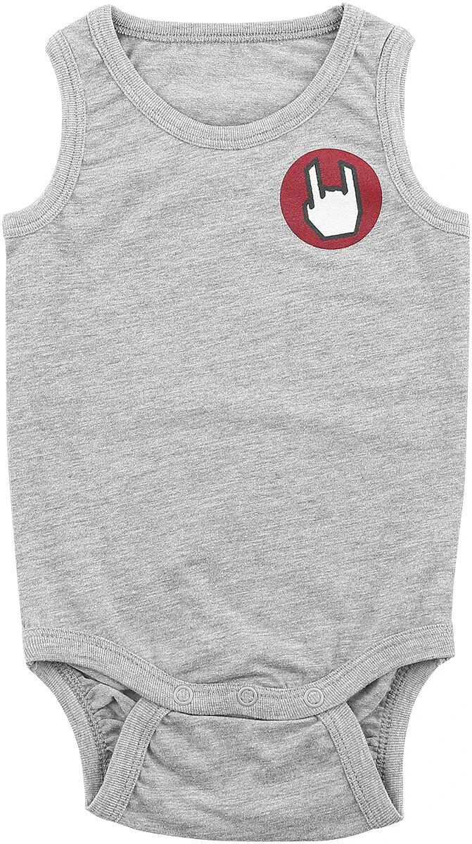 "Kids’ Set Of Three Grey/black Baby Grows" Body Grey-black By EMP Basic Collection 5 "Kids’ Set Of Three Grey/black Baby Grows" Body Grey-black By EMP Basic Collection - Image 3