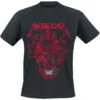 "Heart Skull" T-Shirt Black By Metallica -Men Fashion Clothing Store 482863a