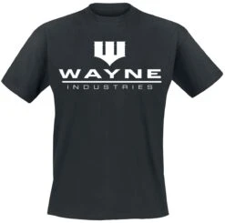 "Wayne Industries" T-Shirt Black By Batman