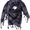 "Keffiyeh" Scarf Purple-black By Rock Daddy