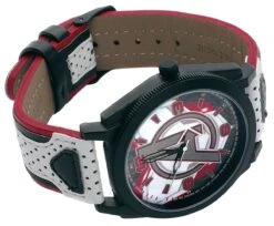 "Avengers Logo" Wristwatches White-black-red By Avengers -Men Fashion Clothing Store 484980a3
