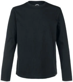 "Double Pack Long-Sleeve Tops In Black With Crew Neck" Long-sleeve Shirt Black By RED By EMP -Men Fashion Clothing Store 486153c