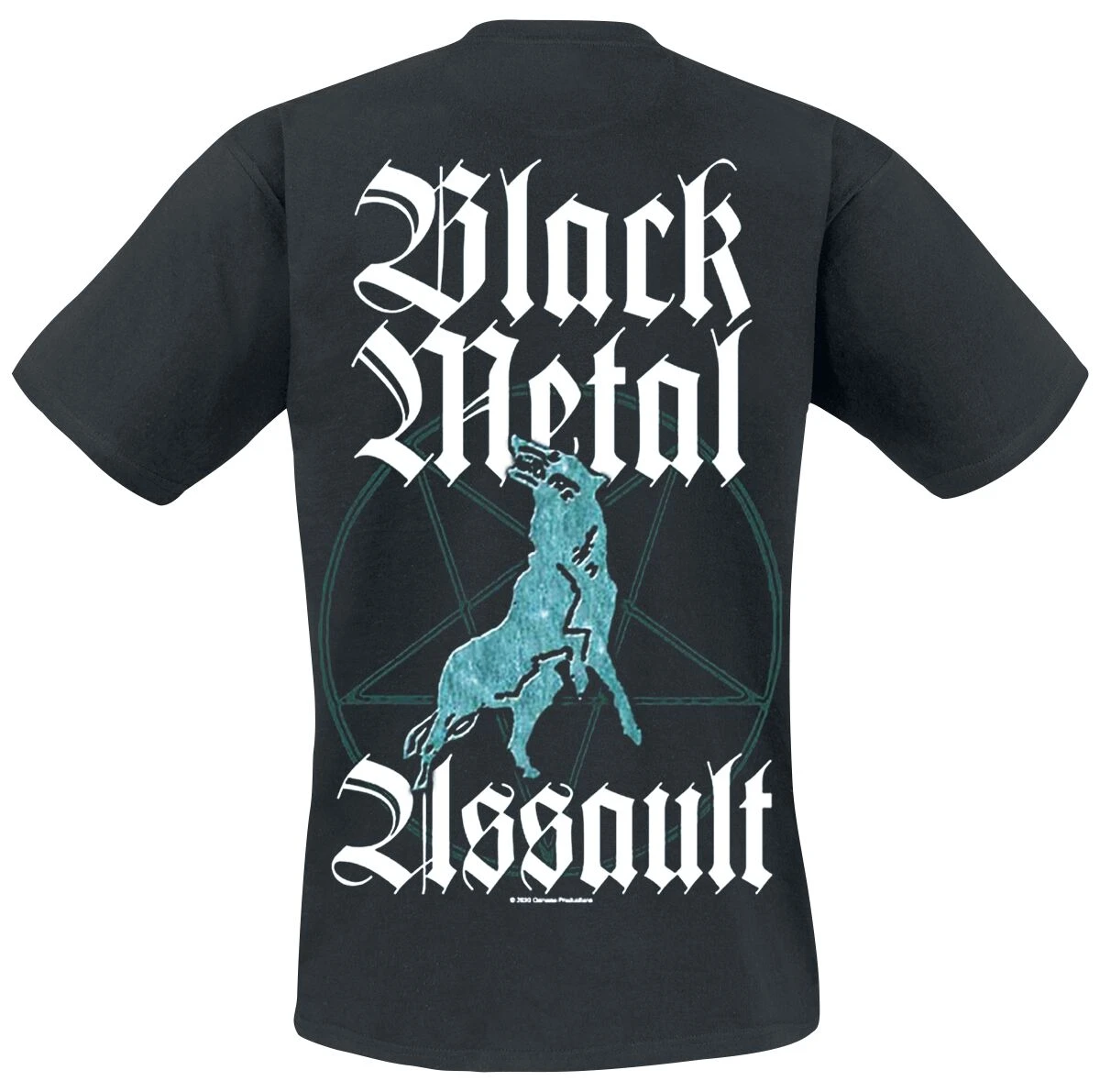 "Black Metal Assault" T-Shirt Black By Marduk 4 "Black Metal Assault" T-Shirt Black By Marduk - Image 2