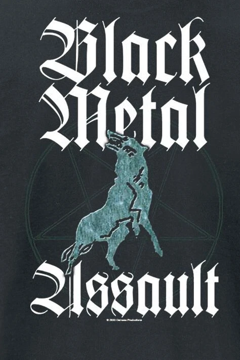 "Black Metal Assault" T-Shirt Black By Marduk 6 "Black Metal Assault" T-Shirt Black By Marduk - Image 4