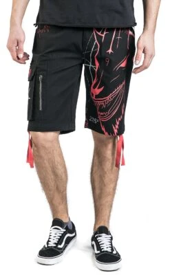"EMP Signature Collection" Shorts Black-red By Slipknot -Men Fashion Clothing Store 488264wa