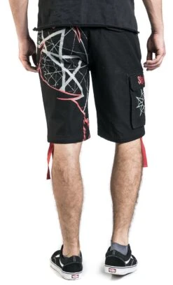 "EMP Signature Collection" Shorts Black-red By Slipknot -Men Fashion Clothing Store 488264wb