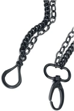 "Spike Chain" Wallet Chain Black By Rock Rebel By EMP 7 "Spike Chain" Wallet Chain Black By Rock Rebel By EMP -Men Fashion Clothing Store 489630d2