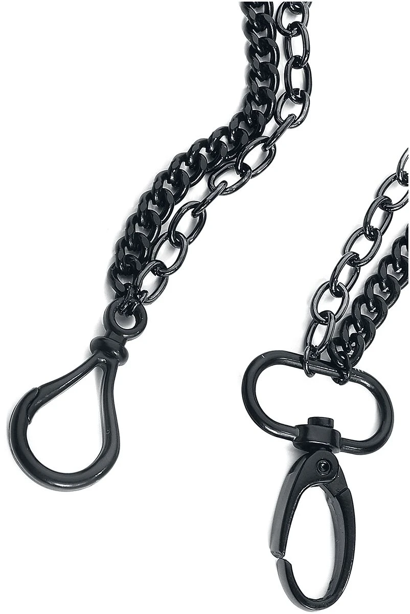 "Spike Chain" Wallet Chain Black By Rock Rebel By EMP 5 "Spike Chain" Wallet Chain Black By Rock Rebel By EMP - Image 3