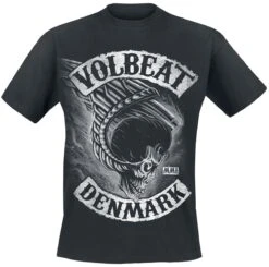 "Flying Skullwing" T-Shirt Black By Volbeat