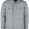 "Noah Jacket" Winter Jacket Mottled Light Grey By Produkt -Men Fashion Clothing Store 491516a