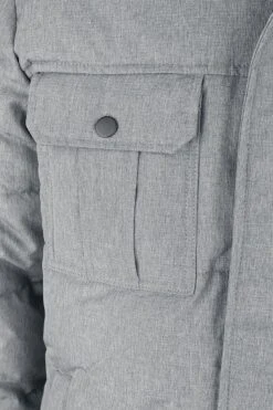 "Noah Jacket" Winter Jacket Mottled Light Grey By Produkt 9 "Noah Jacket" Winter Jacket Mottled Light Grey By Produkt -Men Fashion Clothing Store 491516d