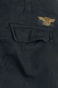 "Caine Ripstop Cargo Trousers" Cargo Trousers Black By West Coast Choppers 9 "Caine Ripstop Cargo Trousers" Cargo Trousers Black By West Coast Choppers -Men Fashion Clothing Store 491681d2