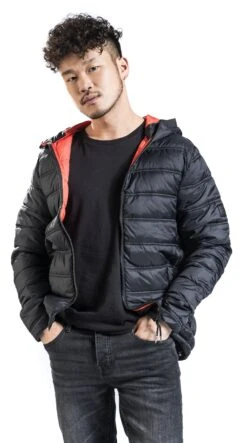 "Creekside" Winter Jacket Black By Indicode -Men Fashion Clothing Store 493805wa