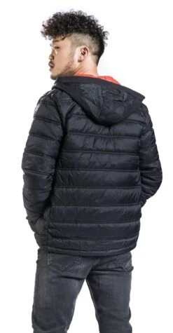 "Creekside" Winter Jacket Black By Indicode -Men Fashion Clothing Store 493805wb