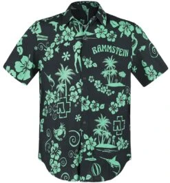 "Mein Land" Short-sleeved Shirt Black-green By Rammstein