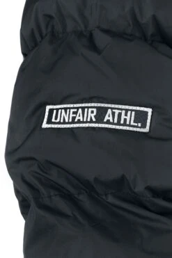 "Puffer Jacket" Winter Jacket Black-grey By Unfair Athletics -Men Fashion Clothing Store 494428d3